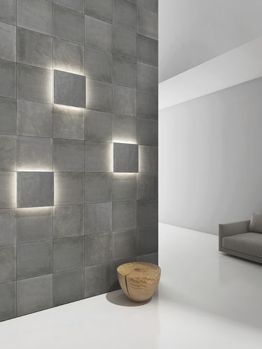 Rivestimento murale in legno - CHEVRON - itaibaron - in calcestruzzo / liscio / per uso residenziale
