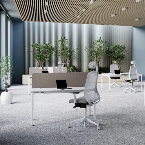 Scrivania da terra - BSPACE - Nowy Styl - contemporanea / in legno / in feltro