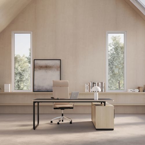 Scrivania per open space - PLAY&amp;WORK - Nowy Styl - da terra / da 2 persone / contemporanea