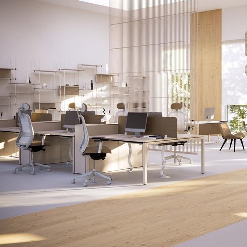 Scrivania per open space - CS5040 - Nowy Styl - da terra / da 2-4 persone / contemporanea