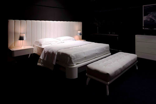 Letto matrimoniale - RAFA - Larforma - contemporaneo / con testiera imbottita / con comodini