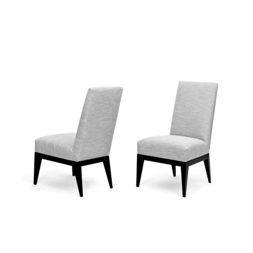 Sedia da pranzo contemporanea - EUROPA - Larforma - da interno / in tessuto / in pelle