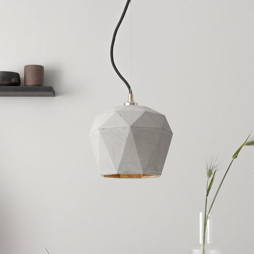 Lampada a sospensione - [T3] - GantLights - in calcestruzzo / contemporanea / con cavo