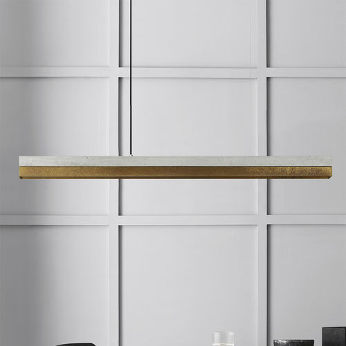 Lampada a sospensione - [C-serie]broxi - GantLights - in ottone / in calcestruzzo / design minimalista