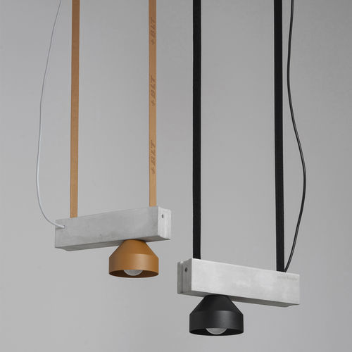 Lampada a sospensione - [BLOCK]  - GantLights - in metallo / in calcestruzzo / contemporanea