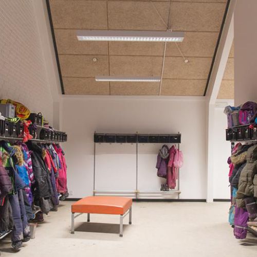 Luce a sospensione - ECOLINE OFFICE - SG LIGHTING - LED / lineare / IP20