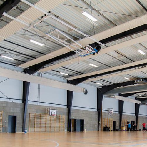 Luce sporgente - ARENA SPORT - SG LIGHTING - LED / rettangolare / IP23