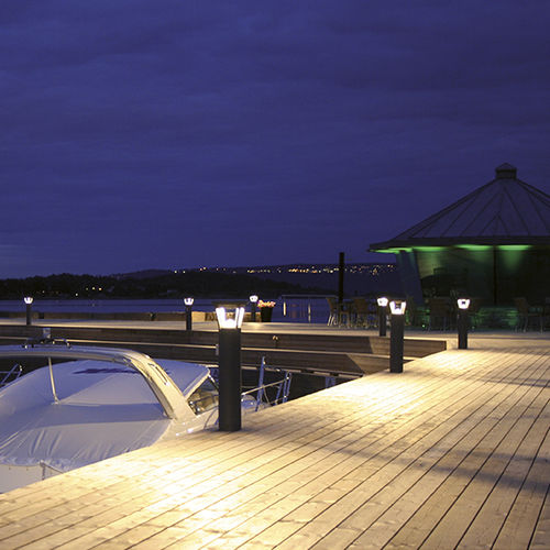 Lampioncino contemporaneo - RAY II - SG LIGHTING - in alluminio / LED / IP54