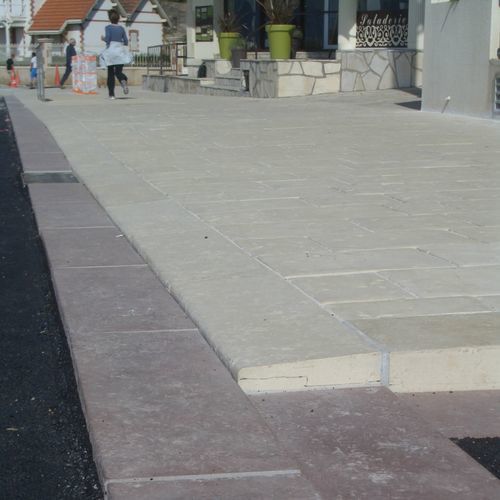Rampa carrabile per marciapiede - BOI01 - REPLIK - in calcestruzzo / da esterno / lineare