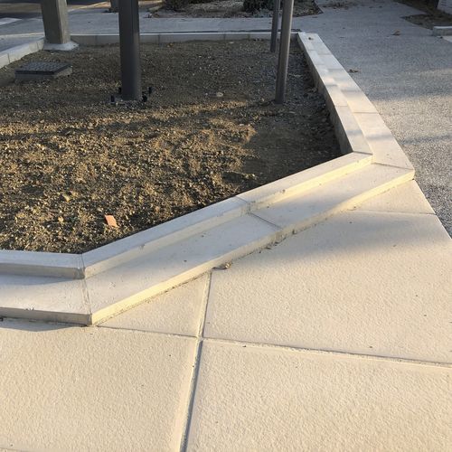 Bordura da giardino - BO08 - REPLIK - per marciapiede / in calcestruzzo / professionale