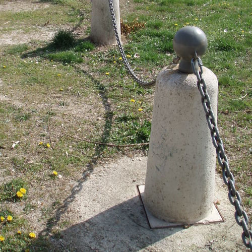 Dissuasore decorativa - BORNE TRONCONIQUE 2 - REPLIK - in pietra bocciardata / senza manutenzione / da esterno