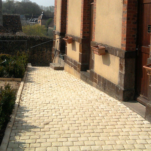 Pavé in calcestruzzo - PA03 - REPLIK - da esterno / patinato / aspetto pietra