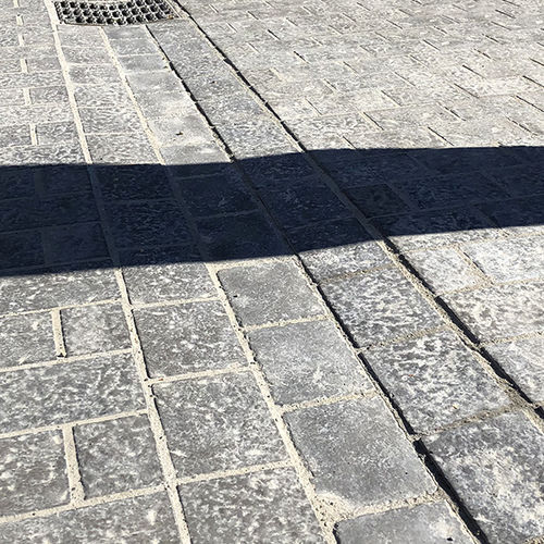 Pavé in calcestruzzo - BAND2 - REPLIK - per uso esterno / per esterni / fiammato