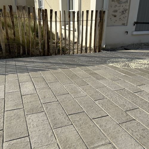 Pavé in calcestruzzo - PAF09 - REPLIK - da esterno / per terrazza / da giardino