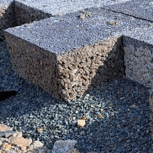 Pavé in cemento poroso - PANH4 - REPLIK - da esterno / per terrazza / da giardino