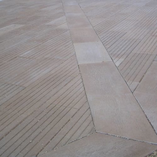 Lastricato in calcestruzzo - BA50L - REPLIK - da esterno / per terrazza / da giardino