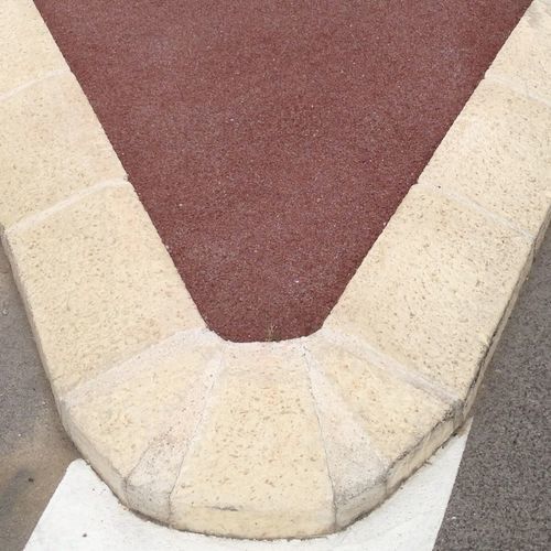 Bordura da giardino - BOl13 - REPLIK - per marciapiede / per allestimenti paesaggistici / in calcestruzzo