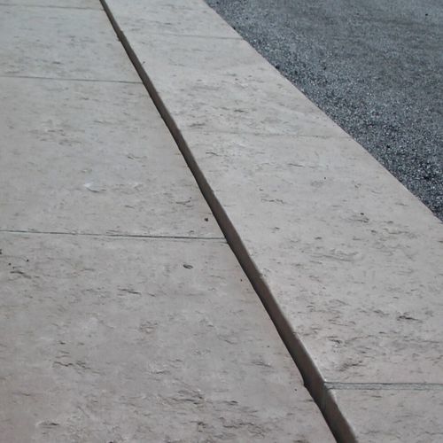 Rampa carrabile per marciapiede - CB10 - REPLIK - in calcestruzzo / da esterno / rettangolare