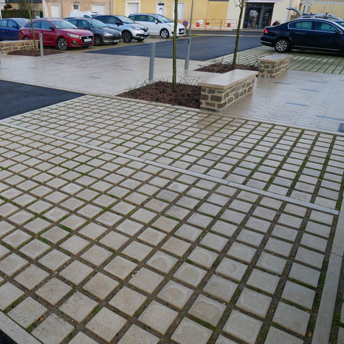 Pavé in calcestruzzo - PAFH2 - REPLIK - da esterno / per terrazza / da giardino