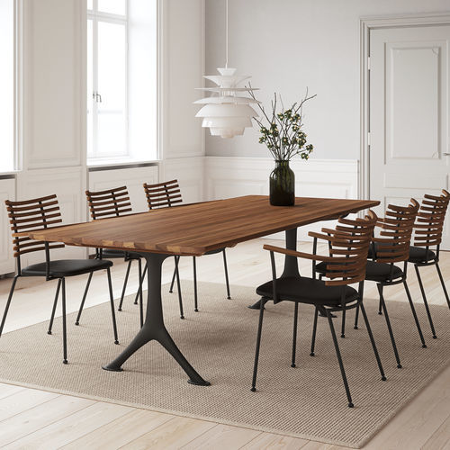 Tavolo da pranzo contemporaneo - GM 3030 Thor - Naver Collection - in rovere / in noce / in legno massiccio