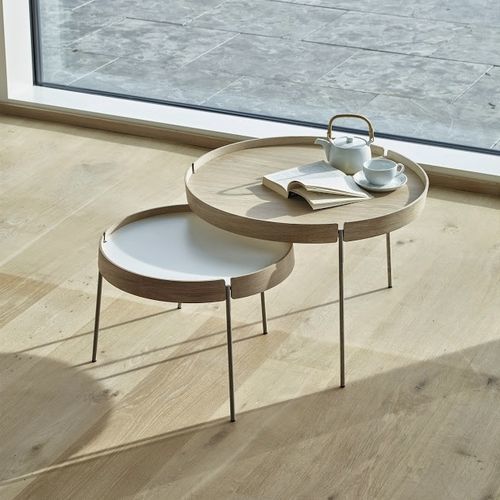 Tavolino estraibile contemporaneo - AK 710-750 - Naver Collection - in rovere / in noce / in frassino