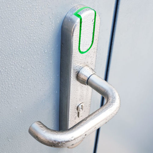 Maniglia per porta - CES OMEGA FLEX - CESITALIA srl - in metallo / contemporanea / con serratura elettrica