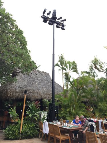 Sistema di sollevamento meccanico - SELF-GUIDED TELESCOPIC LIFTING MAST - SERAPID - autoportante
