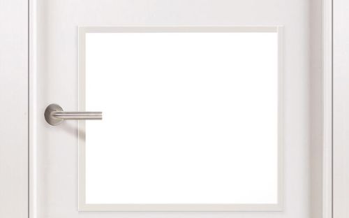 Porta con anta laterale fissa - WHITE - NORMA DOORS - da interno / in legno / battente