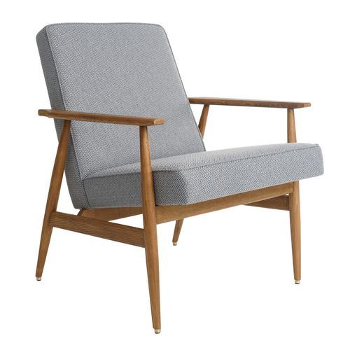 Poltrona contemporanea - FOX  - 366 Concept - in tessuto / in legno massiccio / in rovere
