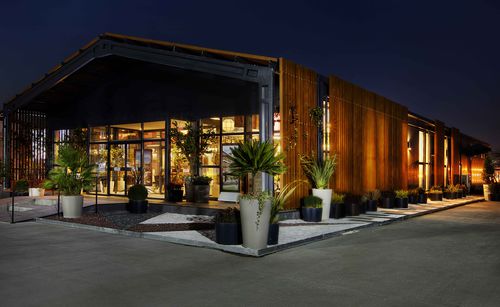 Edificio modulare - NARLI BAHCE RESIDENCES SALES OFFICE - APEC Smart Steel Structures - in acciaio / su ossatura metallica / per ristorante