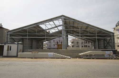 Capannone prefabbricato - MIPASAN - APEC Smart Steel Structures - in acciaio galvanizzato