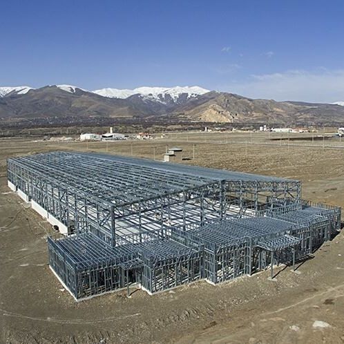 Edificio prefabbricato - FIRAT PLASTIC RUBBER CORPORATION - APEC Smart Steel Structures - in acciaio / su ossatura metallica / industriale