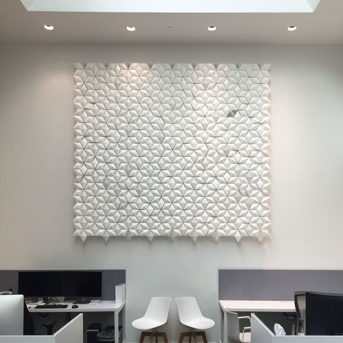 Pannello decorativo da parete - FACET  - Bloomming - per soffitto / ignifugo / di lunga durata