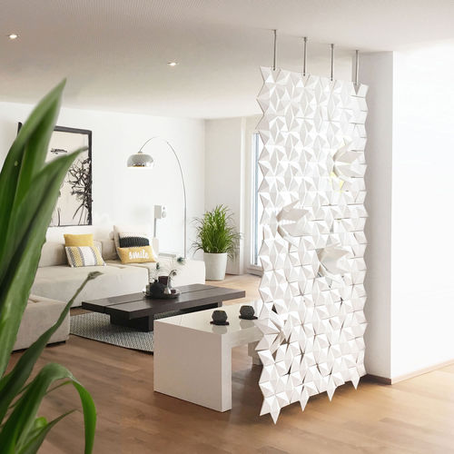 Parete amovibile - FACET  - Bloomming - in alluminio / in acciaio inossidabile / professionale