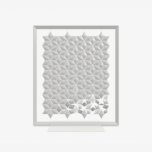 Separatore di spazi autoportante - FACET  - Bloomming - in alluminio / in acciaio inossidabile / in PC/ABS