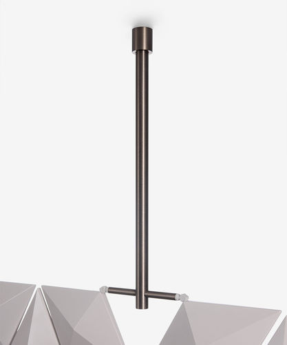 Struttura per soffitto in acciaio inossidabile spazzolato - FACET - Bloomming - in alluminio / ad isola / per soffitta a cassettoni