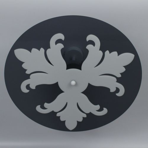 Plafoniera contemporanea - P010 - IPSILON PARALUMI - rotonda / in Plexiglas® / LED