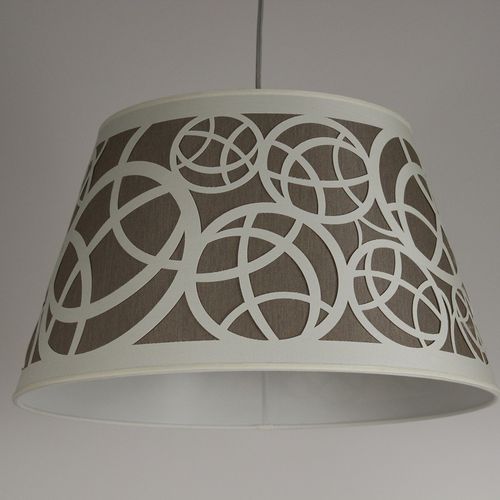 Lampada a sospensione - T016 - IPSILON PARALUMI - in tessuto / contemporanea / con cavo