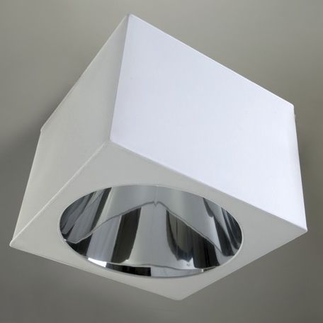 Plafoniera contemporanea - M005 - IPSILON PARALUMI - quadrata / centrabile / in seta
