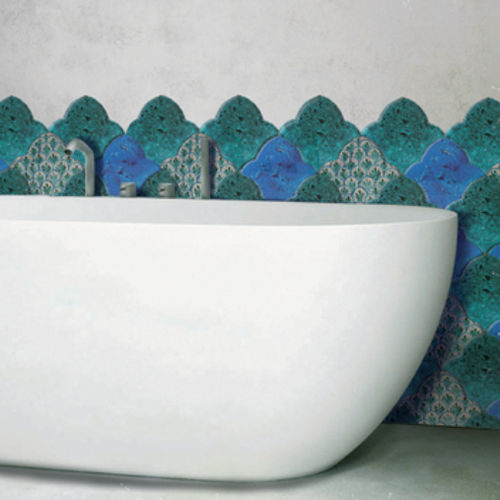 Piastrella in ceramica - GIGLIO VENEZIA - SCIANNA CERAMICHE - levigata / da bagno / da parete