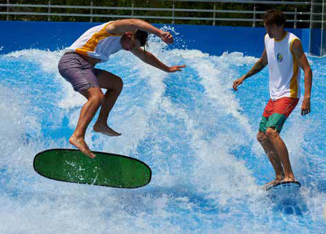 Scivolo dritto - SURF - BELLAGIO GROUP - per parco acquatico / ad alta velocità