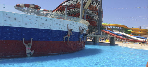Parete d'arrampicata fissa - SPLASH - BELLAGIO GROUP - per parco giochi