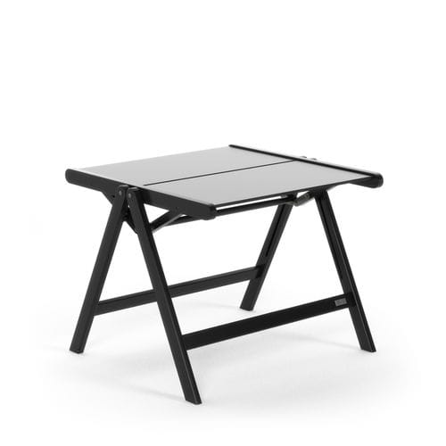 Tavolino basso design scandinavo - REX KRALJ - in noce / in teak / rettangolare