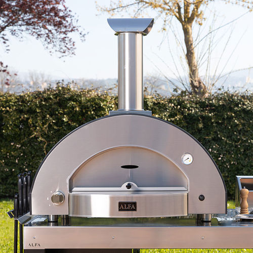 Forno a pizza per uso residenziale - CLASSICO 4 Pizze - Alfa Forni - a gas / a legna / a libera installazione