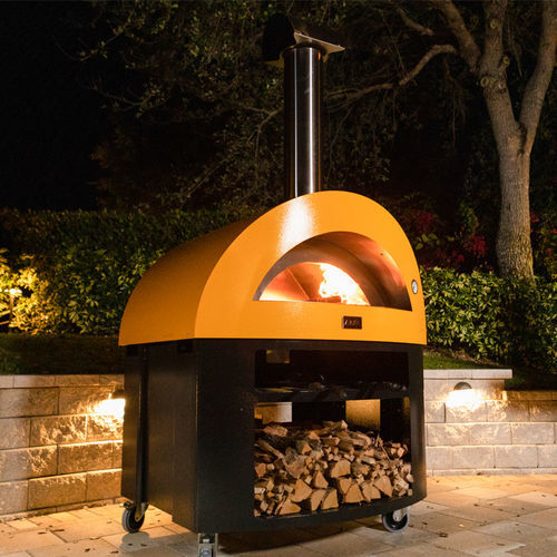 Forno a pizza professionale - MODERNO 5 Pizze - Alfa Forni - a gas / a legna / a carrello