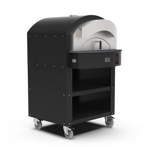 Forno a pizza professionale - ZENO 4 Pizze - Alfa Forni - elettrico / a carrello / a libera installazione