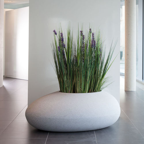 Fioriera in polietilene - STORUS II - Degardo GmbH - ovale / su misura / luminosa
