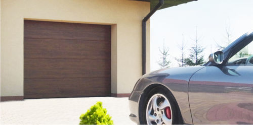 Porta sezionale per garage - K-4 THERMO PLUS - KRONway - in poliuretano / in acciaio / automatica