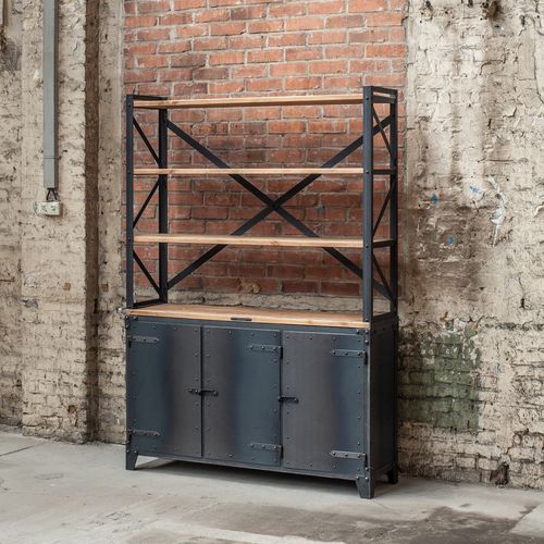 Credenza alta - PX 3 - NOODLES NOODLES & NOODLES CORP. - contemporanea / in legno / con ripiano