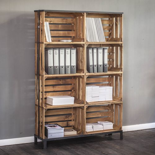 Scaffale contemporaneo - DIY CRATE 2/10 - NOODLES NOODLES & NOODLES CORP. - in legno / contract